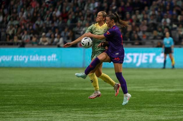 April 16, 2025, Vancouver, Vancouver, Bc, Canada: Inaugural game of the Northern Super League(NSL) is a top-division professional women s soccer league in Canada first game between Vancouver Rise and Calgary Wild at BC Place Stadium in Vancouver, Canada, on April 19, {2025}. ( ) Vancouver Canada - ZUMAp175 20250416_zsa_p175_047 Copyright: xTomazxJr Pximagesx