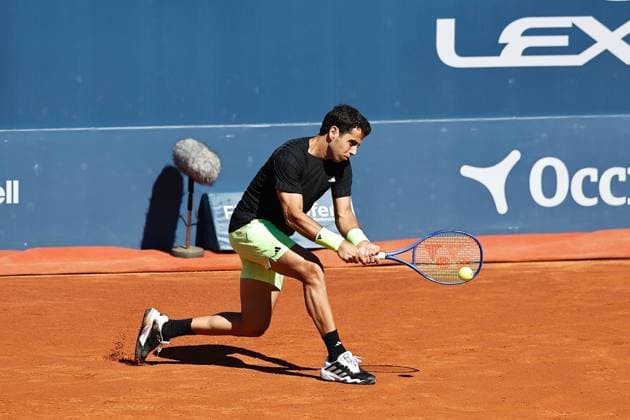 Jaume Munar (ESP), APRIL17, 2025 - Tennis : Jaume Munar during singles round of 16 match against Karen Kachanov on the Barcelona Open Banc Sabadell tennis tournament at the Real Club de Tenis de Barcelona in Barcelona, Spain. Noxthirdxpartyxsales  (287913581)