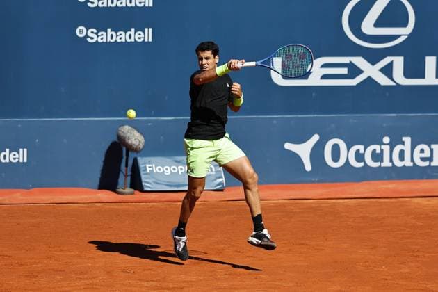 Jaume Munar (ESP), APRIL17, 2025 - Tennis : Jaume Munar during singles round of 16 match against Karen Kachanov on the Barcelona Open Banc Sabadell tennis tournament at the Real Club de Tenis de Barcelona in Barcelona, Spain. Noxthirdxpartyxsales  (287913596)