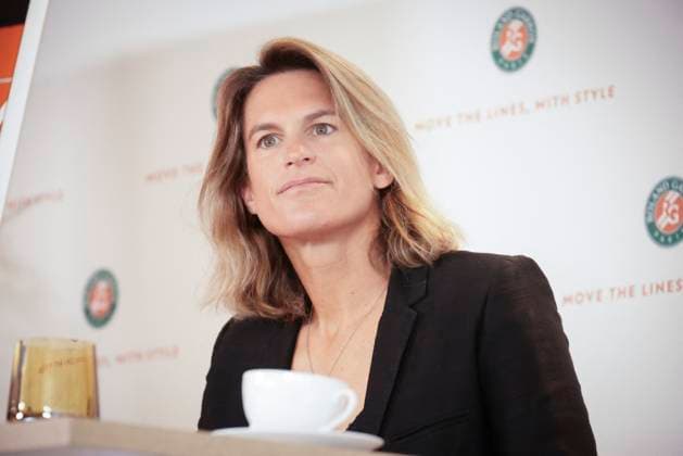 Conférence de presse du tournoi de Roland Garros 2025 Amélie Mauresmo - Conférence de presse Roland Garros 2025 - Paris, France, le 17 avril 2025. Jack Tribeca Bestimage Roland Garros 2025 tournament press conference, PK, Pressekonferenz in Paris, on April 17th, 2025. Paris France  Copyright: xJackxTribecax xBestimagexJackxTribecax xBestimagex