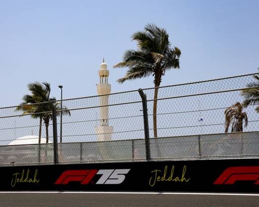 track Circuit F1 Grand Prix of Saudi Arabia at Jeddah Corniche Circuit Photo by HOCH ZWEI Jeddah Saudi Arabia