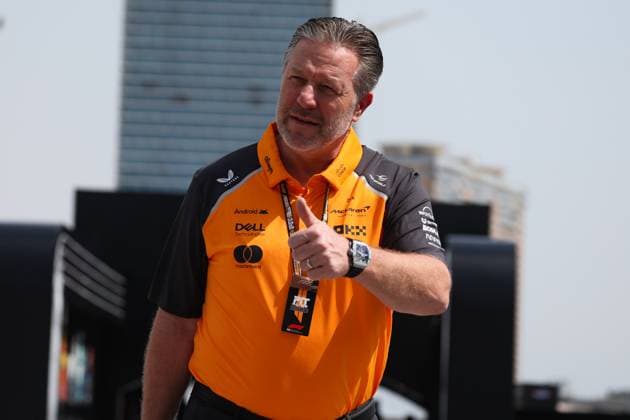 Zak Brown team principal McLaren F1 Team F1 Grand Prix of Saudi Arabia at Jeddah Corniche Circuit Photo by HOCH ZWEI Jeddah Saudi Arabia