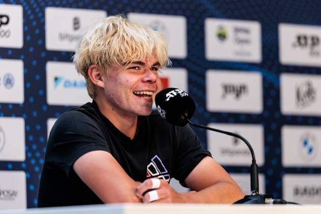 BMW Open Munich ATP 500 17 04 2025 Press conference Diego Dedura Palomero Germany BMW Open by Bitpanda Munich ATP 500 Day 6, Munich, MTTC Iphitos on 17 04 2025 Copyright: xBEAUTIFULxSPORTS Wunderlx