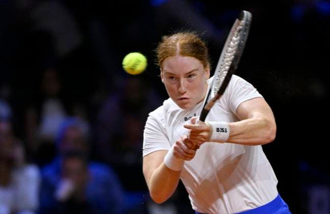 Ella Seidel GER Action Tennis Ladies Porsche Cup Porsche Tennis Grand Prix GP Stuttgart 2025 Porsche Arena 17 04 2024 DFL REGULATIONS PROHIBIT ANY USE OF PHOTOGRAPHS AS IMAGE SEQUENCES AND OR QUASI VIDEO Tennis Ladies Porsche Cup Porsche Tennis Grand Prix GP Stuttgart 2025