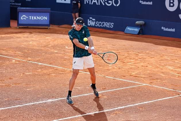 Alex De Minaur (AUS), APRIL17, 2025 - Tennis : De Minaur during singles round of 16 match against Jacob Fearnley on the Barcelona Open Banc Sabadell tennis tournament at the Real Club de Tenis de Barcelona in Barcelona, Spain. Noxthirdxpartyxsales  (287935122)