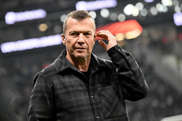 17 04 2025, xjhx, Football UEFA Europa League, Eintracht Frankfurt Tottenham Hotspur v l TV expert Lothar Matthäus RTL DFL DFB REGULATIONS PROHIBIT ANY USE OF PHOTOGRAPHS as IMAGE SEQUENCES and or QUASI VIDEO Frankfurt am Main