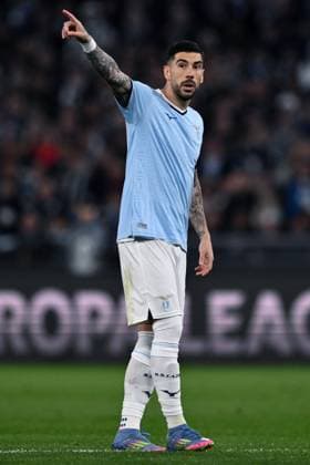 As Roma 17 04 2025 - Europa League Lazio-FK Bodo Glimt foto Antonello Sammarco Image nella foto: Mattia Zaccagni 