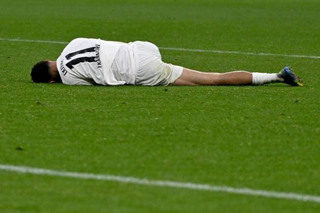 17 04 2025, xpsx, Football UEFA Europa League, Eintracht Frankfurt Tottenham Hotspur v l Hugo Ekitike Eintracht Frankfurt DFL DFB REGULATIONS PROHIBIT ANY USE OF PHOTOGRAPHS as IMAGE SEQUENCES and or QUASI VIDEO Frankfurt am Main