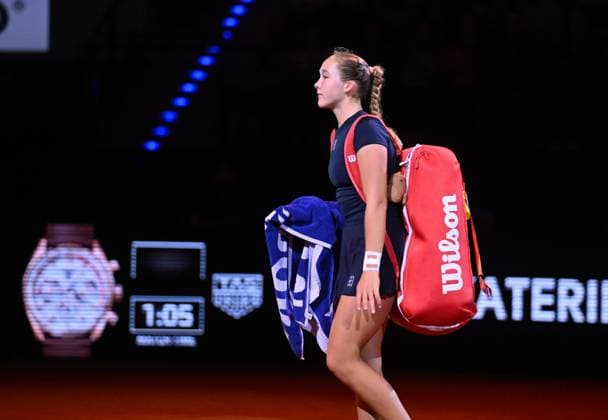 Porsche Tennis Grand Prix 2025 in Stuttgart, 17 04 2025 Mirra Andreeva RUS Porsche Tennis Grand Prix 2025