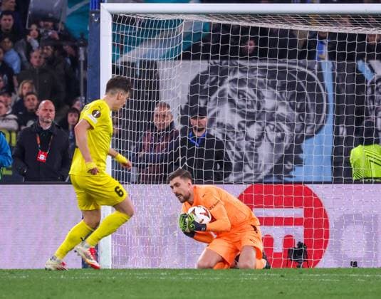 UEFA Europa League Football Match - 2024 25 Lazio vs Bodo Glimt 17 04 2025 Rome, Stadio Olimpico, football match valid for UEFA Europa League 2024 24 between SS Lazio vs SSC vs FC Bodo Glimt In photo: Nikita Khaikin of FK Bodo Glimt ROMA Stadium Olimpic Lazio ITALY Copyright: xFABIOxSASSO FPAxFabioxSasso FPAx Lazio Bodo Glimt2025_04_17Fabio Sasso0645