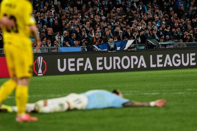 UEFA Europa League panel during SS Lazio vs FK Bodo Glimt, Football Europa League match in Rome, Italy, April 17 2025  Copyright: xRaffaelexConti IPAxSportx xipa-agency.netx xx IPA_56609646 IPA_Agency_IPA56609646