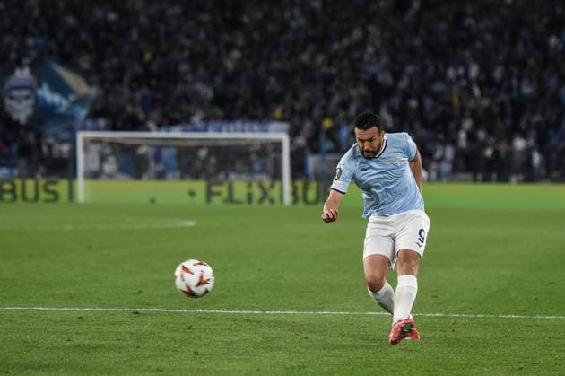 CALCIO - UEFA Europa League - SS Lazio vs FK Bodo Glimt Rodriguez Pedro during quarter finals of the UEFA Europa League between S.S. Lazio VS Fotballklubben Bodo Glimt on 17 April 2025 at the Olympic Stadium, Rome, italy Rome Italy  Copyright: xIPAxSport ABACAx