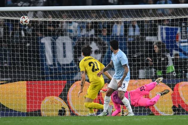Dc Roma 17 04 2025 - Europa League Lazio-FK Bodo Glimt foto Domenico Cippitelli Image nella foto: gol Andreas Helmersen 