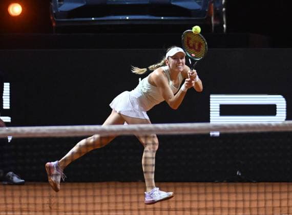 Porsche Tennis Grand Prix 2025 in Stuttgart, 17 04 2025 Ekaterina Alexandrova RUS Porsche Tennis Grand Prix 2025