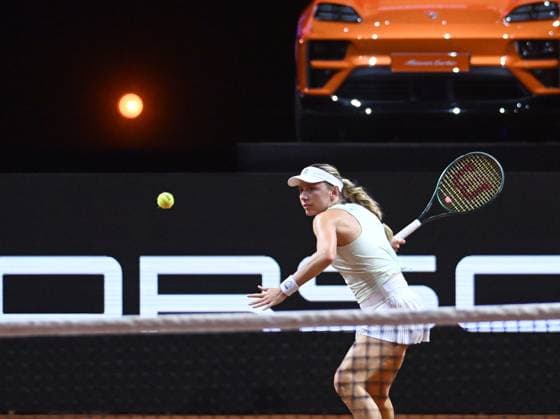 Porsche Tennis Grand Prix 2025 in Stuttgart, 17 04 2025 Ekaterina Alexandrova RUS Porsche Tennis Grand Prix 2025