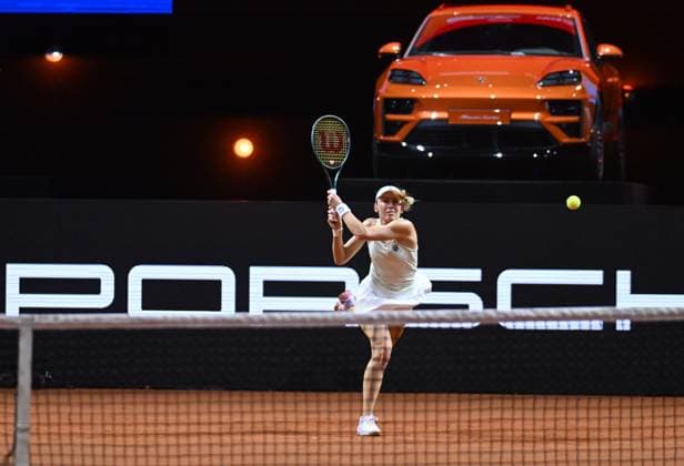 Porsche Tennis Grand Prix 2025 in Stuttgart, 17 04 2025 Ekaterina Alexandrova RUS Porsche Tennis Grand Prix 2025
