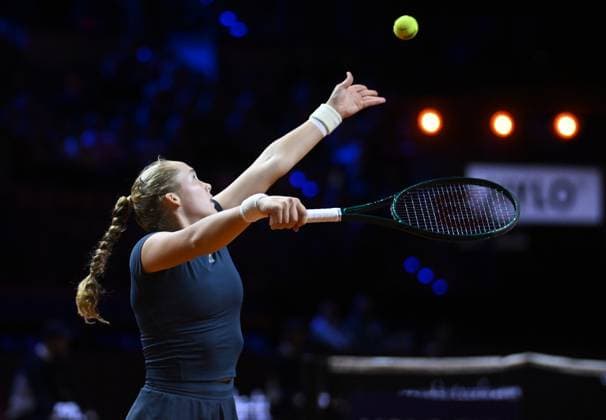 Porsche Tennis Grand Prix 2025 in Stuttgart, 17 04 2025 Mirra Andreeva RUS Porsche Tennis Grand Prix 2025