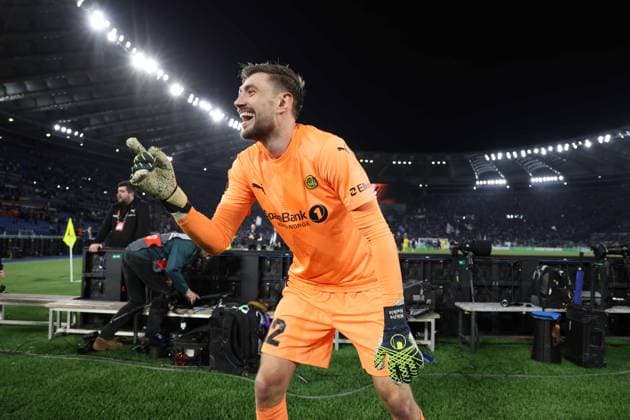 Incontro di calcio di UEFA Europa League - 2024 25 Lazio vs Bodo Glimt 17 04 2025 Roma, Stadio Olimpico, incontro di calcio valevole per l™ UEFA Europa League 2024 24 tra SS Lazio vs Bodo Glimt In foto: Nikita Khaikin of FK Bodo Glimt ROMA Stadio Olimpico Lazio ITALIA Copyright: xFABIOxSASSO FPAxFabioxSasso FPAx 2L8A4617