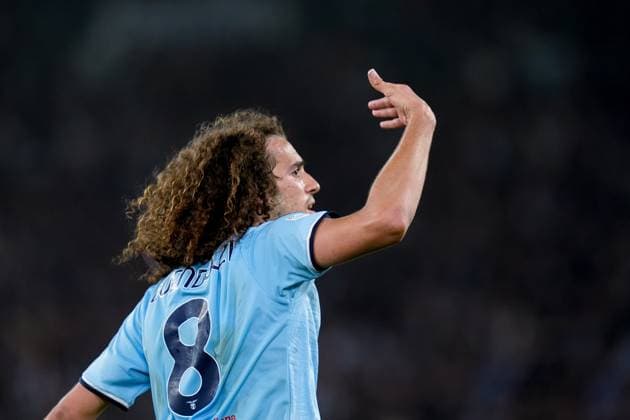 S.S. Lazio v FK Bodo Glimt - UEFA Europa League 2024 25 Quarter Final Second Leg Matteo Guendouzi of SS Lazio reacts during the UEFA Europa League 2024 25 Quarter Final Second Leg match between S.S. Lazio and FK Bodo Glimt at Stadio Olimpico on April 17, 2025 in Rome, Italy. Rome Stadio Olimpico Rome Italy Copyright: xGiuseppexMaffiax UEL_Lazio-BodoGlimt_170425_BRU8113