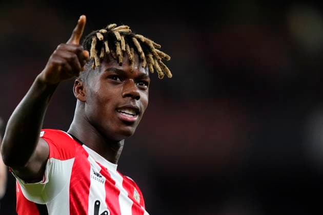 Athletic Club v Rangers FC - UEFA Europa League 2024 25 Quarter Final Second Leg Nico Williams left winger of Athletic Club and Spaincelebrates after scoring his sides first goal during the UEFA Europa League 2024 25 Quarter Final Second Leg match between Athletic Club and Rangers FC at Estadio de San Mames on April 17, 2025 in Bilbao, Spain. Bilbao Spain  Copyright: xJosexBretonx originalFilename:bretonhernandez-athletic250417_npDnG.jpg