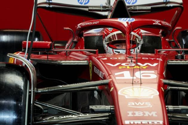 16 Charles Leclerc MCO Scuderia Ferrari HP ITA SF25 Ferrari during the 2025 Formula One STC Saudi Arabian Grand Prix, 5th round of the 2025 Formula 1 World Championship, taking place from April 18 to 20, 2025 at Jeddah Corniche Circuit in Jeddah, Saudi Arabia Photo by Philippe Nanchino Eurasia Sport Images Jeddah Jeddah Corniche Circuit Saudi Arabia Copyright: x x2025xEurasiaxSportxImagesx jp-en-EuSpIm-MPS_PPN_GP_F1_Jeddah_17Apr2025_SA061