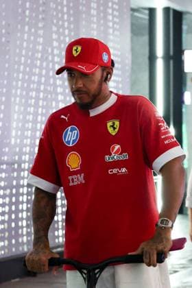 44 Lewis Hamilton GBR Scuderia Ferrari HP ITA SF25 Ferrari during the 2025 Formula One STC Saudi Arabian Grand Prix, 5th round of the 2025 Formula 1 World Championship, taking place from April 18 to 20, 2025 at Jeddah Corniche Circuit in Jeddah, Saudi Arabia Photo by Philippe Nanchino Eurasia Sport Images Jeddah Jeddah Corniche Circuit Saudi Arabia Copyright: x x2025xEurasiaxSportxImagesx jp-en-EuSpIm-MPS_PPN_GP_F1_Jeddah_17Apr2025_SA072