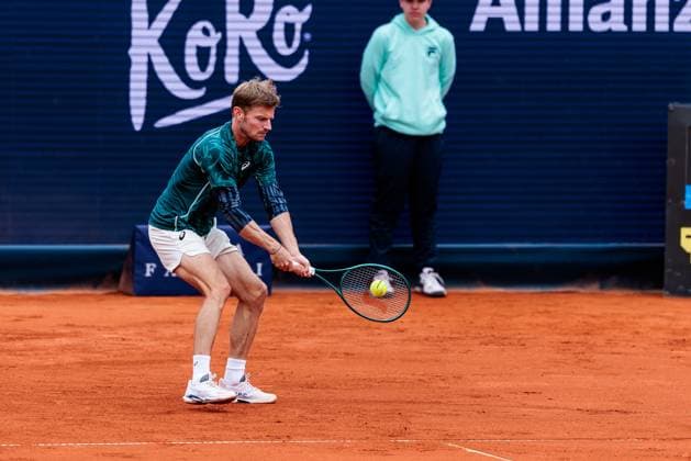 BMW Open Munich ATP 500 18 04 2025 David Goffin Belgium in match against Francisco Cerundolo Argentina BMW Open by Bitpanda Munich ATP 500 Day 7, Munich, MTTC Iphitos on 18 04 2025 Copyright: xBEAUTIFULxSPORTS Wunderlx