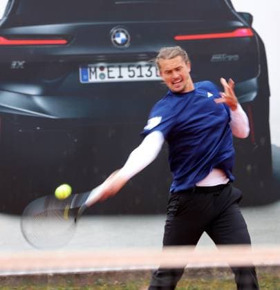 18 04 2025, BMW Open MTTC Iphitos ATP Tour 500, Munich, Tennis, Sport, in the picture Alexander Zverev GER