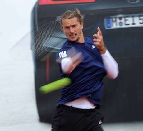 18 04 2025, BMW Open MTTC Iphitos ATP Tour 500, Munich, Tennis, Sport, in the picture Alexander Zverev GER