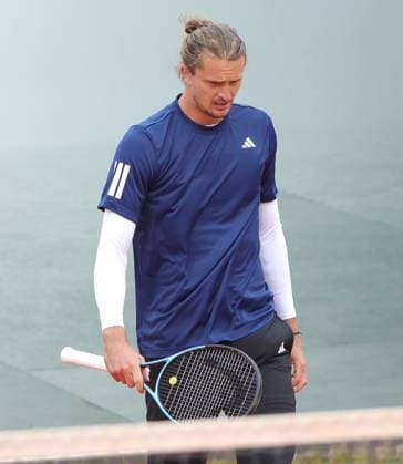18 04 2025, BMW Open MTTC Iphitos ATP Tour 500, Munich, Tennis, Sport, in the picture Alexander Zverev GER