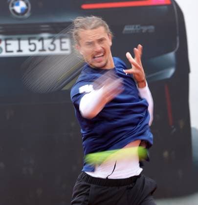 18 04 2025, BMW Open MTTC Iphitos ATP Tour 500, Munich, Tennis, Sport, in the picture Alexander Zverev GER