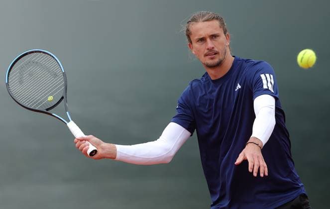 18 04 2025, BMW Open MTTC Iphitos ATP Tour 500, Munich, Tennis, Sport, in the picture Alexander Zverev GER