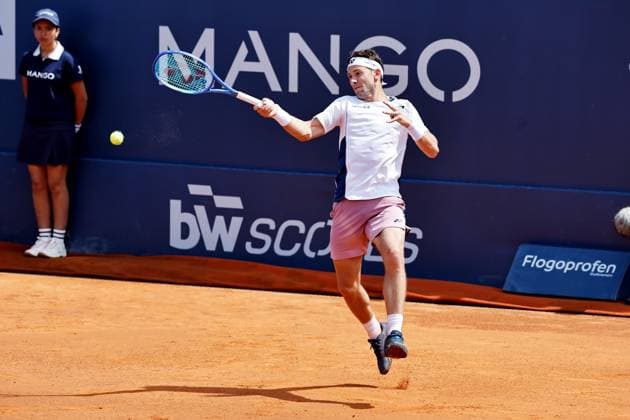 Casper Ruud (NOR), APRIL18, 2025 - Tennis : Casper Ruud during singles Quarter-final match against Holger Rune on the Barcelona Open Banc Sabadell tennis tournament at the Real Club de Tenis de Barcelona in Barcelona, Spain. Noxthirdxpartyxsales  (288009529)