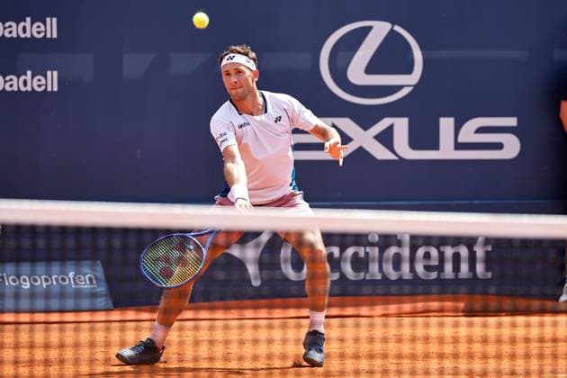 Casper Ruud (NOR), APRIL18, 2025 - Tennis : Casper Ruud during singles Quarter-final match against Holger Rune on the Barcelona Open Banc Sabadell tennis tournament at the Real Club de Tenis de Barcelona in Barcelona, Spain. Noxthirdxpartyxsales  (288009544)