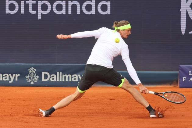 Alexander Zverev GER on the ball, Tennis BMW Open by Bitpanda ATP 500 Munich 18 04 2025 PHOTO Mladen Lackovic LakoPress