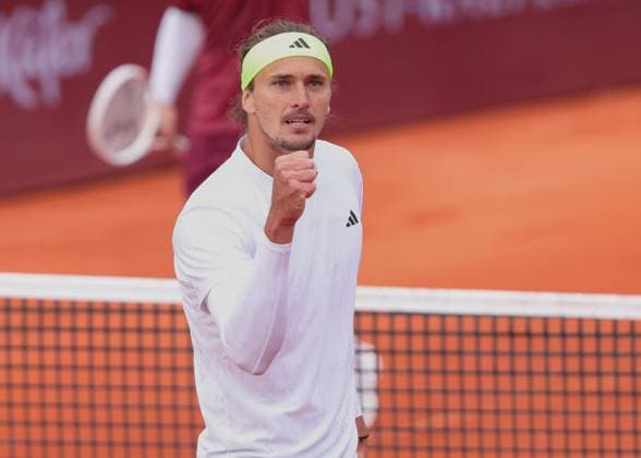 Alexander Zverev GER makes a fist and cheers, cheers, joy, emotion Copyright: xJuergenxHasenkopfx