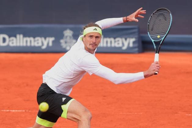 Alexander Zverev GER Tennis BMW Open 2025 ATP 500 MTTC Iphitos Munich Germany April 18, 2025 Copyright: xJuergenxHasenkopfx