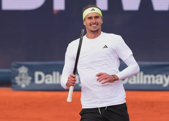 Alexander Zverev GER jubilant Copyright: xJuergenxHasenkopfx