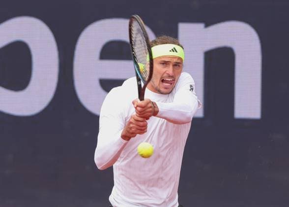 Alexander Zverev GER Tennis BMW Open 2025 ATP 500 MTTC Iphitos Munich Germany April 18, 2025 Copyright: xJuergenxHasenkopfx