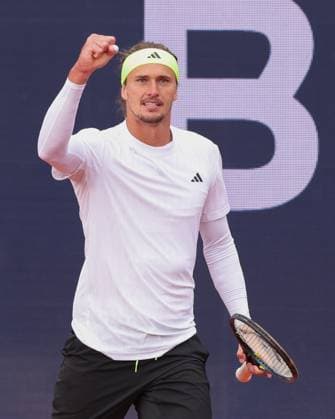 Alexander Zverev GER makes a fist and cheers, cheers, joy, emotion Copyright: xJuergenxHasenkopfx