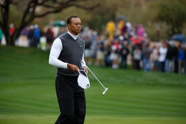 The 2015 Waste Management Phoenix Open Tiger Woods WM Phoenix Open 2015, TPC Scottsdale, Arizona, USA January 2015 Copyright: xMarkxNewcombex