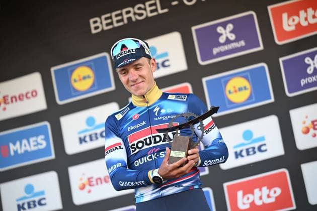 18-04-2025 Brabantse Pijl; 2025, Soudal - Quick Step; Evenepoel, Remco; Overijse; 