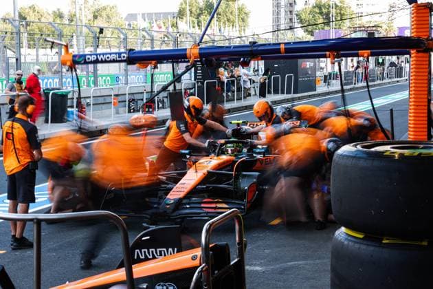 F1 - SAUDI ARABIAN GRAND PRIX 2025 04 NORRIS Lando (gbr), McLaren F1 Team MCL39, action during the Formula 1 STC Saudi Arabian Grand Prix 2025, 5th round of the 2025 FIA Formula One World Championship, WM, Weltmeisterschaft from April 18 to 20, 2025 on the Jeddah Corniche Circuit, in Jeddah, Saudi Arabia - JeddahSaudi Arabia  Copyright: xANTONINxVINCENTx