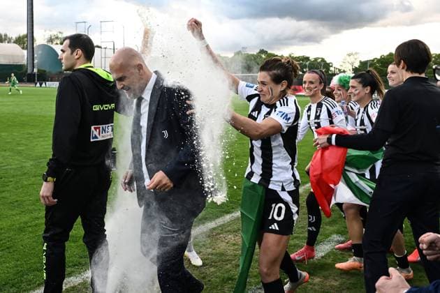 Db Biella 18 04 2025 - campionato di calcio serie A femminile Juventus-Milan foto Daniele Buffa Image nella foto: Massimiliano Canzi 