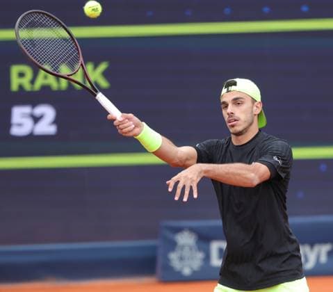 18 04 2025, BMW Open MTTC Iphitos ATP Tour 500, Munich, Tennis, Sport, in the picture Francisco Cerundolo ARG