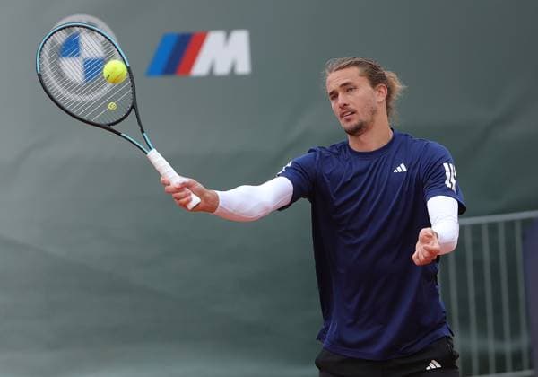 18 04 2025, BMW Open MTTC Iphitos ATP Tour 500, Munich, Tennis, Sport, in the picture Alexander Zverev GER