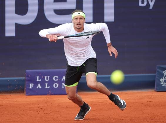 18 04 2025, BMW Open MTTC Iphitos ATP Tour 500, Munich, Tennis, Sport, in the picture Alexander Zverev GER