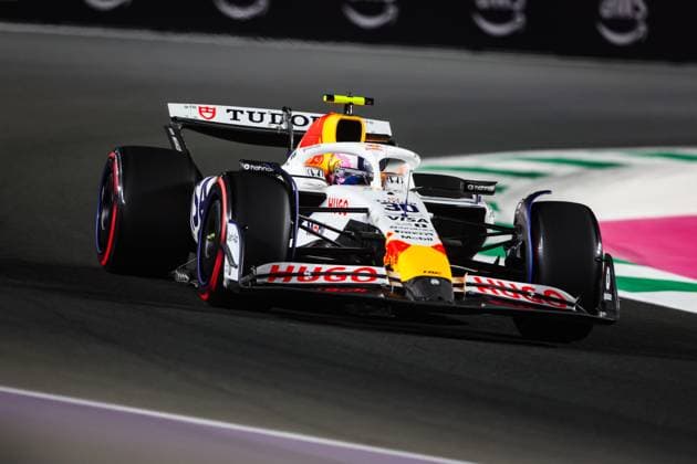 F1 - SAUDI ARABIAN GRAND PRIX 2025 30 LAWSON Liam (nzl), Visa Cash App RB F1 Team VCARB02, action during the Formula 1 STC Saudi Arabian Grand Prix 2025, 5th round of the 2025 FIA Formula One World Championship, WM, Weltmeisterschaft from April 18 to 20, 2025 on the Jeddah Corniche Circuit, in Jeddah, Saudi Arabia - JeddahSaudi Arabia  Copyright: xANTONINxVINCENTx