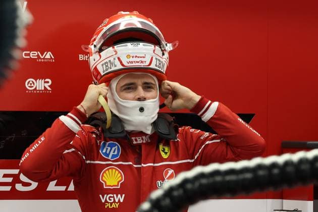 FORMULE 1 : Grand Prix Arabie Saoudite FIA - 18 04 2025 16 Charles Leclerc (MCO) Scuderia Ferrari HP (ITA) SF25 Ferrari during the 2025 Formula One STC Saudi Arabian Grand Prix, 5th round of the 2025 Formula 1 World Championship, WM, Weltmeisterschaft taking place from April 18 to 20, 2025 on the Jeddah Corniche Circuit, in Jeddah (SAU) JEDDAHSaudi Arabia  Copyright: xMPSxAGENCYx