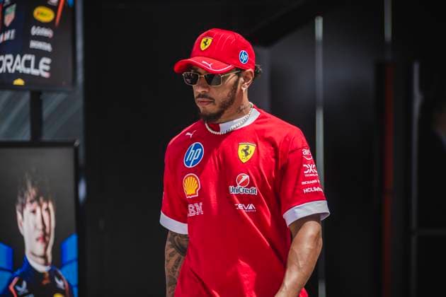 Formula 1 STC Saudi Arabian Grand Prix 2025 Salahuddin Asad OVERTAKE MAXPPP - Jeddah 18 04 2025 44 HAMILTON Lewis (gbr), Scuderia Ferrari, portrait during the Formula 1 STC Saudi Arabian Grand Prix 2025, the 5th round of the 2025 FIA Formula 1 World Championship, WM, Weltmeisterschaft on the Jeddah Corniche Circuit from April 17 to 20, 2025, in Jeddah, Saudi Arabia Jeddah Saudi Arabia  Copyright: xOVERTAKE MAXPPPxSalahuddinxAsadx OVT202504182126 OVT202504182126